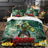 Avengers Cosplay Bedding Set Quilt Duvet Covers Bed Sheets Sets - EBuycos