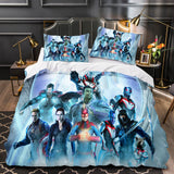 Avengers Cosplay Bedding Set Quilt Duvet Covers Bed Sheets Sets - EBuycos