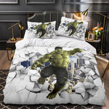 Avengers Cosplay Bedding Set Quilt Duvet Covers Bed Sheets Sets - EBuycos