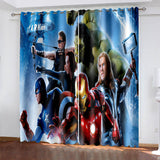 Avengers Curtains Blackout Window Drapes