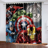 Avengers Curtains Cosplay Blackout Window Drapes Room Decoration - EBuycos