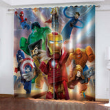 Avengers Curtains Cosplay Blackout Window Drapes Room Decoration - EBuycos