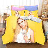 Avril Ramona Lavigne Bedding Set Quilt Duvet Covers Bed Sheets Sets - EBuycos