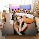 Avril Ramona Lavigne Bedding Set Quilt Duvet Covers Bed Sheets Sets - EBuycos