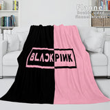 BLACKPINK Soft Flannel Blanket Fleece Throw Blanket Bedding Sets - EBuycos