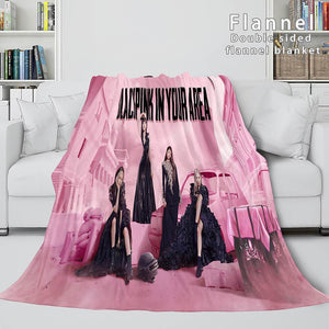 BLACKPINK Flannel Fleece Blanket - EBuycos