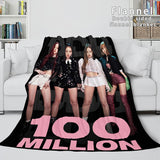 BLACKPINK Soft Flannel Blanket Fleece Throw Blanket Bedding Sets - EBuycos