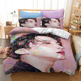BTS Bangtan Boys Bedding Set Character Quilt Cover Without Filler