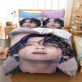 BTS Bangtan Boys Bedding Set Character Quilt Cover Without Filler