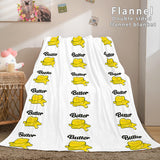 BTS Butter Cosplay Flannel Blanket Throw Comforter Bedding Sets - EBuycos