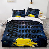 BTS Butter Cosplay Bedding Sets Soft Duvet Covers Comforter Bed Sheets - EBuycos