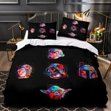 Master Yoda Print Bedding Set Quilt Duvet Covers - EBuycos