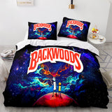 Backwoods Rick and Morty Cosplay 3 Piece Bedding Duvet Cover Sets - EBuycos