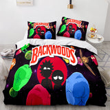 Backwoods Rick and Morty Cosplay 3 Piece Bedding Duvet Cover Sets - EBuycos