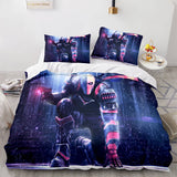 Batman Cosplay Full Bedding Set Duvet Cover Comforter Bed Sheets - EBuycos
