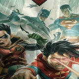 Batman and Superman Battle of the Super Sons Bedding Set Quilt Duvet