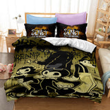 Bendy And The Ink Machine Cosplay Bedding Set Duvet Cover Bed Sheets - EBuycos