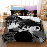 Bendy And The Ink Machine Cosplay Bedding Set Duvet Cover Bed Sheets - EBuycos