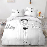 Betty Boop Cosplay Bedding Sets Duvet Covers Comforter Bed Sheets - EBuycos