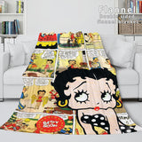 Betty Boop Flannel Fleece Blanket - EBuycos