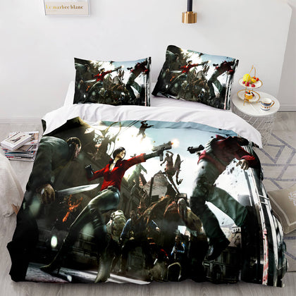 Biomutant Cosplay Bedding Set Duvet Cover Comforter Bed Sheets - EBuycos