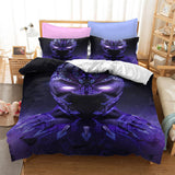 Black Panther Cosplay Bedding Set Duvet Cover Quilt Bed Sheets Sets - EBuycos