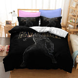 Black Panther Cosplay Bedding Set Duvet Cover Quilt Bed Sheets Sets - EBuycos