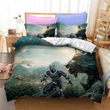 Black Panther Cosplay Bedding Set Duvet Cover Quilt Bed Sheets Sets - EBuycos