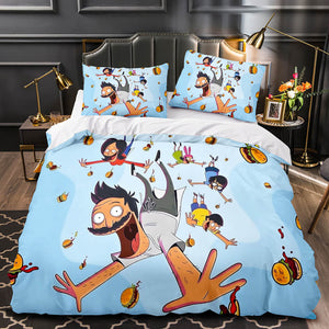Bob's Burgers The Movie Bedding Set Quilt Duvet