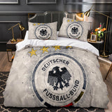 CBF Brazil France Football Team Bedding Set Duvet Covers Bed Sheets - EBuycos