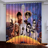 COCO Curtains Pattern Blackout Window Drapes