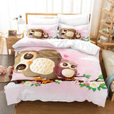 Cartoon Animals Cosplay Comforter Bedding Sets Duvet Covers Bed Sheets - EBuycos