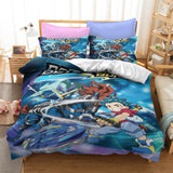 Cartoon Animation Cosplay Bedding Set Duvet Cover Comforter Bed Sheets - EBuycos