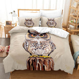 Cartoon Owl Bedding Sets Duvet Covers Comforter Quilt Bed Sheets - EBuycos