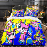 Cartoon Unikitty Bedding Set Quilt Duvet Cover Bedding Sets for Kids - EBuycos