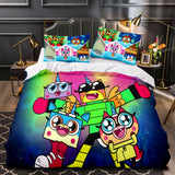 Cartoon Unikitty Bedding Set Quilt Duvet Cover Bedding Sets for Kids - EBuycos