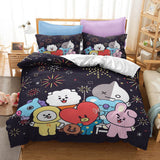 Cartoon image Cosplay Bedding Set Duvet Covers Comforter Bed Sheets - EBuycos