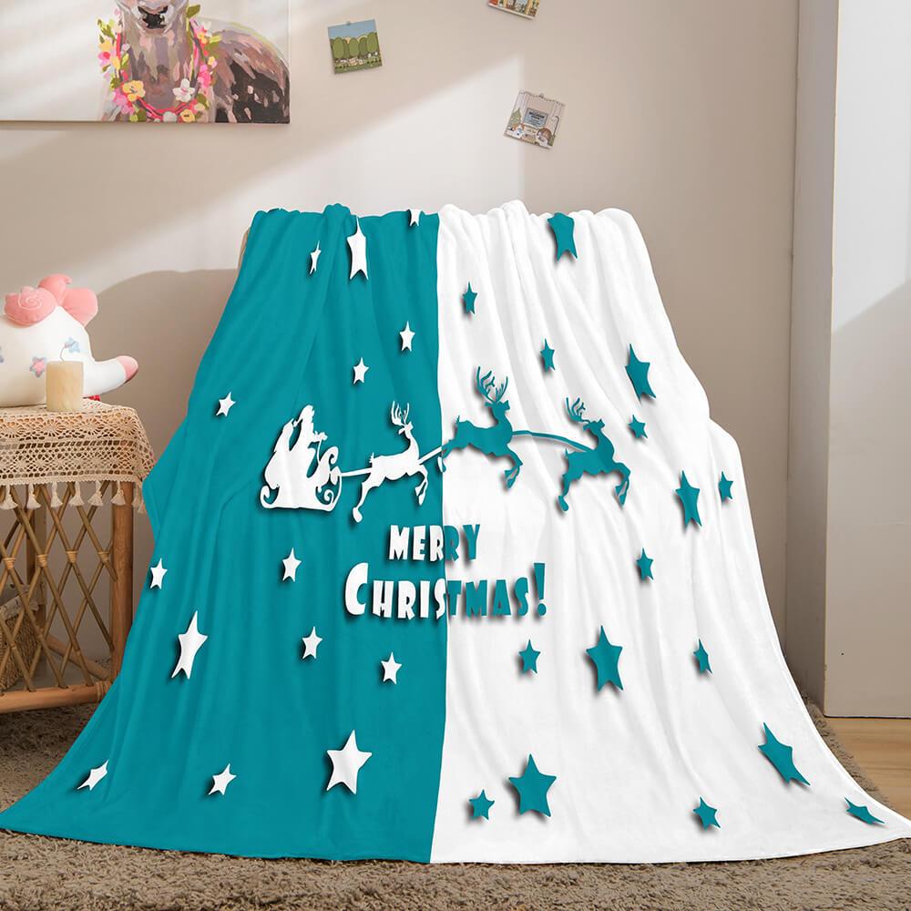 Christmas Flannel Fleece Blanket - EBuycos