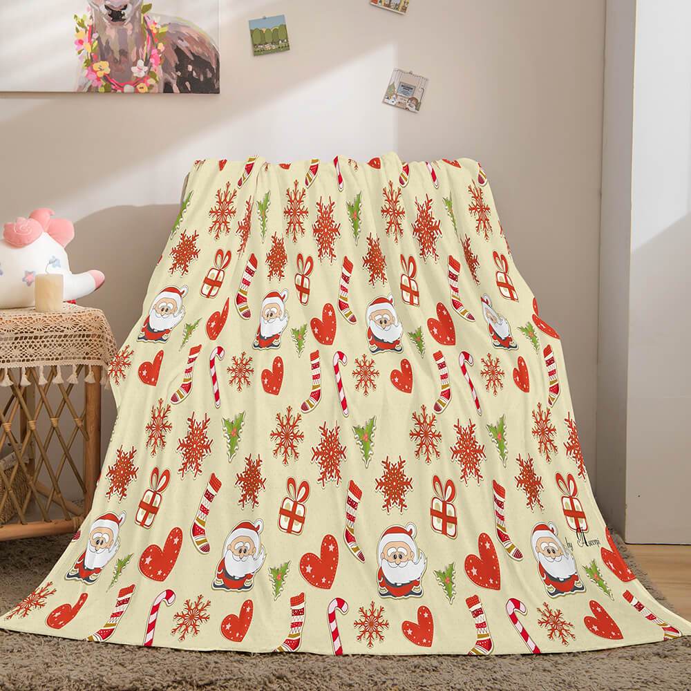 Christmas Flannel Fleece Blanket - EBuycos