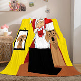 Christmas Flannel Fleece Blanket - EBuycos