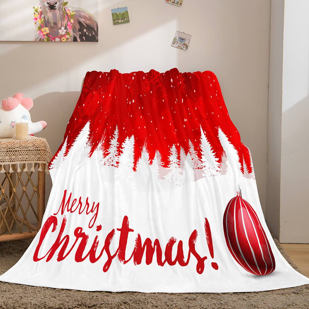 Christmas Flannel Fleece Blanket - EBuycos