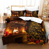 Christmas Tree Bedding Set Quilt Cover Without Filler