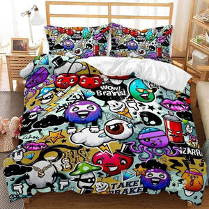 Classic Cartoon Animation Bedding Set Duvet Cover Comforter Bed Sheets - EBuycos