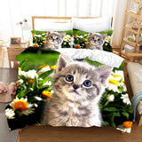 Cute Animal Pet Cats Bedding Set Duvet Covers - EBuycos