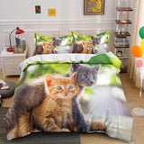 Cute Animal Pet Cats Bedding Set Duvet Covers - EBuycos