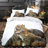 Cute Animals Bedding Set Quilt Duvet Covers Comforter Bed Sheets - EBuycos