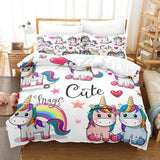 Unicorn Bedding Set Duvet Covers Bed Sets - EBuycos