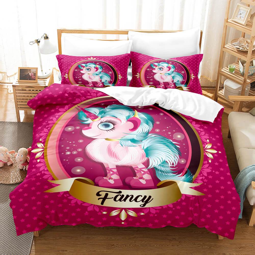 Unicorn Bedding Set Duvet Covers Bed Sets - EBuycos