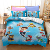 Cute PAW Patrol Cosplay Bedding Set Quilt Duvet Cover Bed Sheets Sets - EBuycos