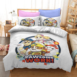 Cute PAW Patrol Cosplay Bedding Set Quilt Duvet Cover Bed Sheets Sets - EBuycos